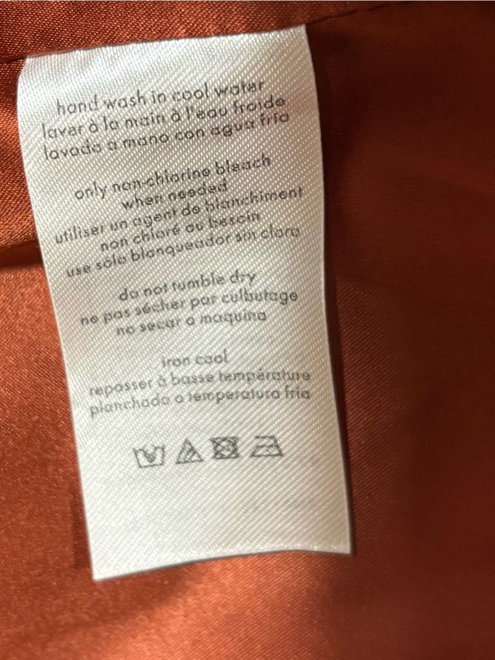 WeWoreWhat Downtown Vegan Leather Rust Cognac Blazer Jacket - Picture 14 of 14